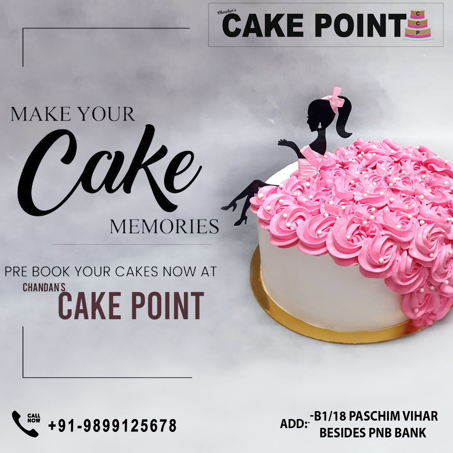 Cake Point promotional graphic