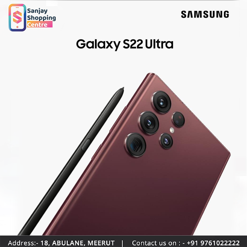 Samsung Galaxy S22 Ultra social media graphic